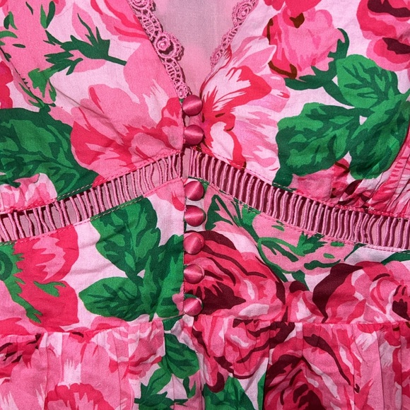 Generation Love Felicia Poplin Floral Mini Dress NWOT - Picture 4 of 7